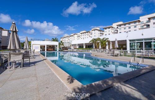 Sao Domingos Apartment | Condominium with a pool 850m from Praia do Sul, Ilhéus/BA VGT
