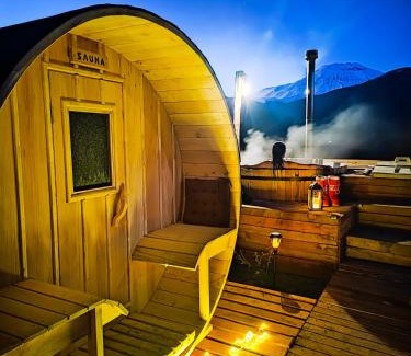 Malalcahuello Ski Chalet | Confortable refugio de monataña con vista al Volcan
