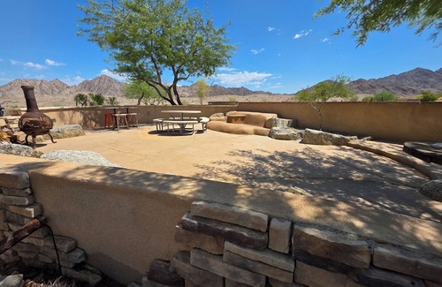 Fortuna Foothills House | Cool down in this desert oasis Pool home, with mountain views.