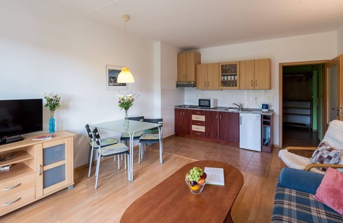 Janske Lazne Apartment | Cosy apartment for 4 guests with WIFI, TV, balcony and pets allowed