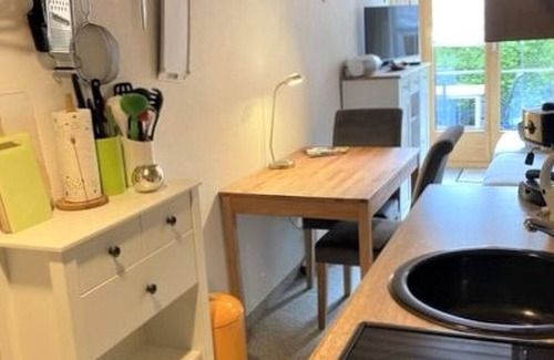 Engadin Scoul Apartment | Cosy apartment for 2 guests with WIFI, TV, balcony and parking