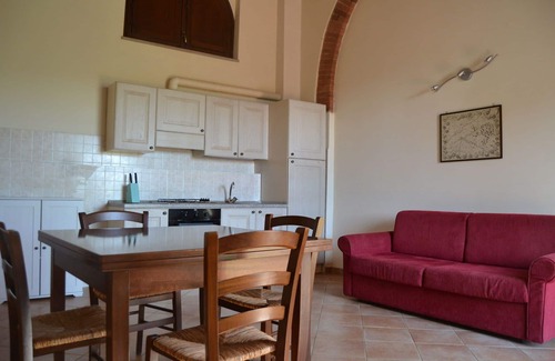 Casalappi Other | Cosy apartment for 3 people with pool, A/C, TV and panoramic view