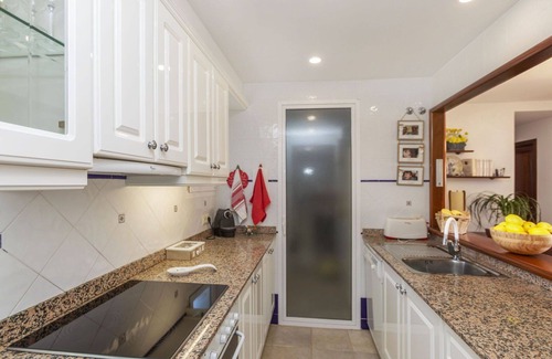 San Jorge Apartment | Cosy apartment for 4 people with WIFI, pool, A/C, TV, patio and pets allowed