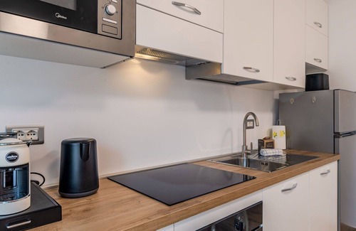 Dro Apartment | Cosy apartment for 4 guests with WIFI, TV, patio and panoramic view