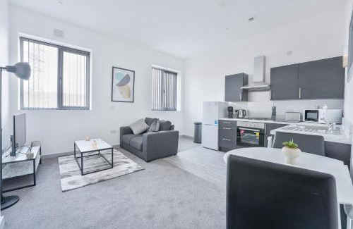Brierley Hill Apartment | Cosy & Bright 1 Bedroom Budget Apartment in Dudley