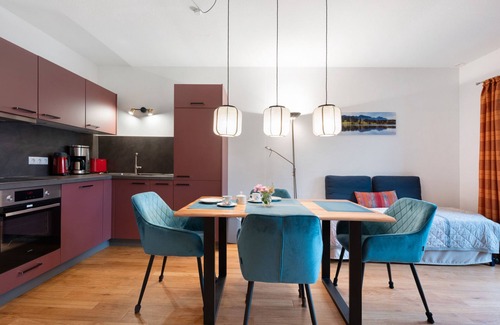 Eggstatt Apartment | Cosy Holiday Apartment "Alpenblick" with Balcony, Terrace & Wi-Fi; Parking Available