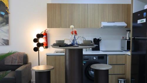 Masdar City Apartment | Cozy 1BR Oasis in Masdar City - Pool Access & Easy Airport Reach