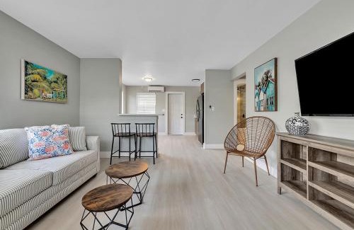 North Beach Apartment | Cozy 1BR Seaside Steps to Hollywood Beach More