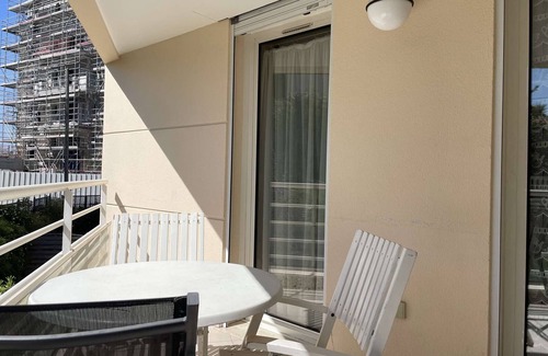 Juan-les-Pins Apartment | Cozy 2-Room Apt with Parking, Balconies & Near Beach in Juan-les-Pins