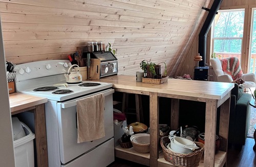 Omaha Cabin | COZY A Frame Cabin In The Woods Near Branson MO
