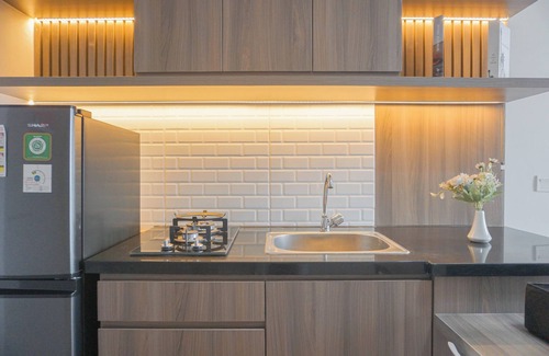 Cikarang Apartment | Cozy And Modern Look 1Br Apartment Vasanta Innopark By Travelio