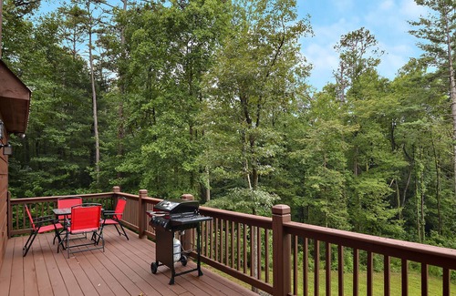Ellijay Cabin | Cozy Cabin Nestled in the Midst of Wineries & Apple Houses w/Hot Tub & Fire Pit!