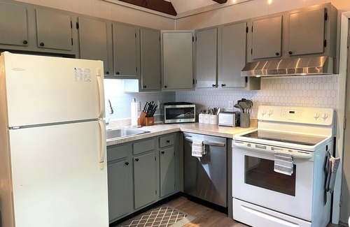 Lake Ariel Ski Chalet | Cozy chalet-style home with fire pit in The Hideout, a five star community.