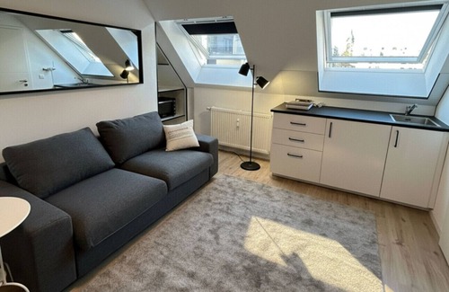 Alt-Muhlburg Apartment | Cozy Design Top-Floor Studio in Karlsruhe-Mühlburg - APOLONIAliving