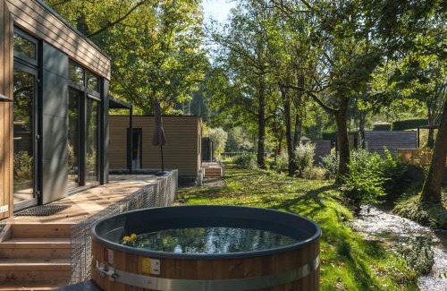 Luxembourg Ardennes House | Cozy Mamer Lodge with Private Hot Tub - 4 Guests