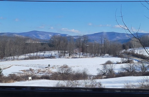 Johnsonville House | Cozy Rustic Cabin In The Hamlet Of Shushan NY. with incredible views