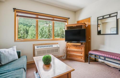 Mountain House Apartment | Cozy Ski-In Ski-Out Condo with Heated Pool
