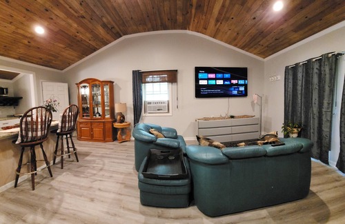 Appling Apartment | Cozy Studio with Vaulted Ceiling near Augusta, GA
