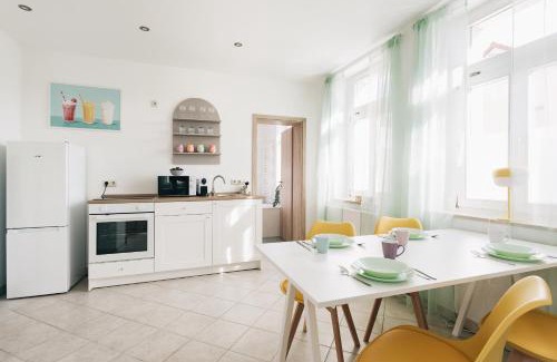 Loebau Apartment | Creekside Colors - Playful Apartment
