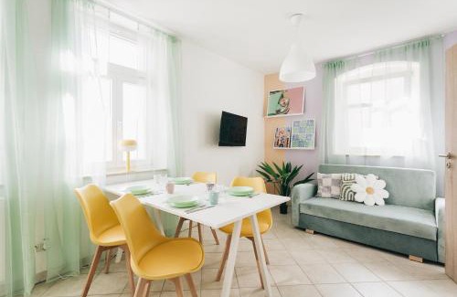 Loebau Apartment | Creekside Colors - Playful Apartment