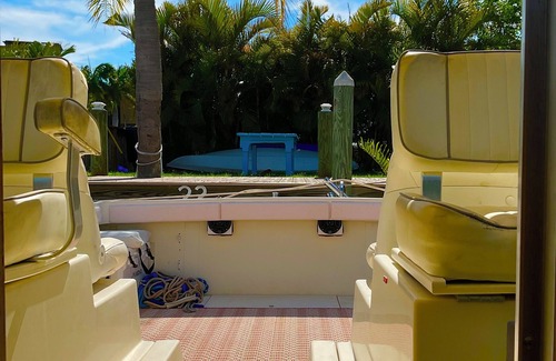 Cocoa Beach Boat Rental | Cuddy Cabin Camping Beachside!