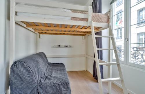Quartier de la Porte-Saint-Denis Apartment | Cute Mezzanine Studio in the Heart of Paris (2M)