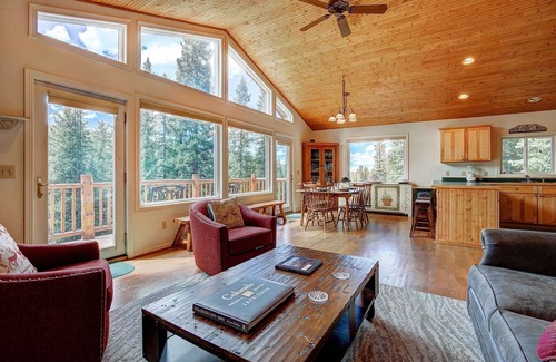 Breckenridge House | Daniels Mountain View Log 4 Bedroom Home by RedAwning