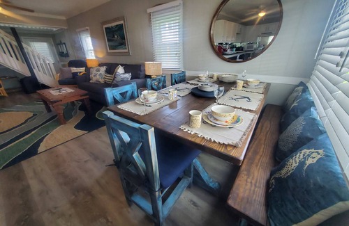 Surf City Cottage | Deep-Water Canal Front Coastal Cottage Only Steps to the Beach & Pet Friendly!