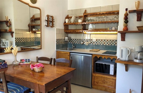 Skopelos Cottage | Del & Sol 1 seaside semi detached cottages.