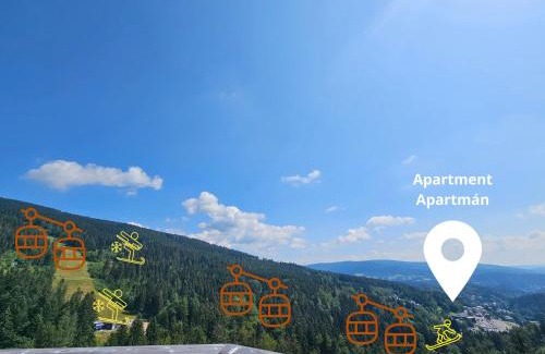 Janske Lazne Apartment | DeLuxe apartmán s terasou Janské Lázně 3 Ski&Bike by AlkaTravel