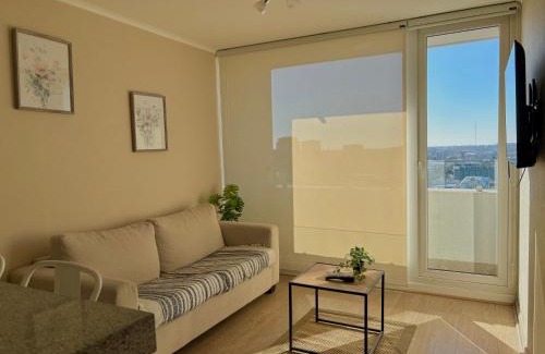 Chillan Apartment | Departamento Centro Chillan - Parking -Vista