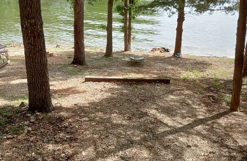 Lake of the Ozarks RV Rental | DnD Campground Site #6 Lake Front Primitive Camp site