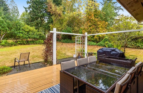 Hansville House | Dog-friendly Puget Sound cottage with private gym, sweeping views, fireplace