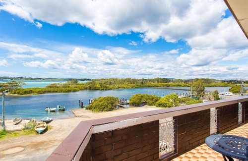 Tuncurry Apartment | Dolphin Place 05 over looking Sparkling Wallis Lake