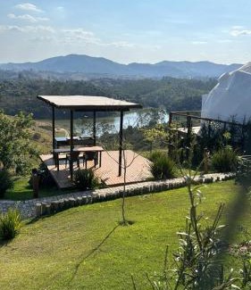 Igarata Hotel | Domo com vista do Lago e Montanhas
