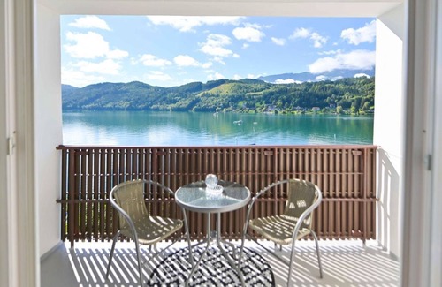 Seeboden House | Doppelzimmer Gartenseitig - Strandhotel Pichler