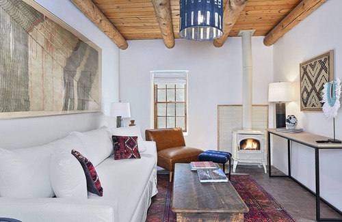 Downtown Santa Fe Apartment | Dos Hermanas Compound 7 Casitas Sleeps 22