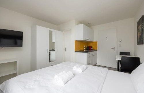 Sihlfeld Apartment | Downtown Deluxe Studio with Queen Bed BE-55