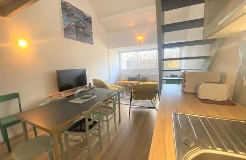 Combrit Apartment | Duplex à Combrit: plage à pied, piscine chauffée et tennis - FR-1-481-101