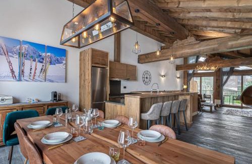 Le Praz Apartment | Duplex Charmant Près des Pistes avec Hammam et Cheminée à Courchevel Le Praz - FR-1-568-8