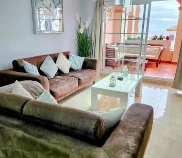 Castillo de Sabinillas Apartment | Duquesa Regents apt, large balcony with spectacular sea views close to port and beach