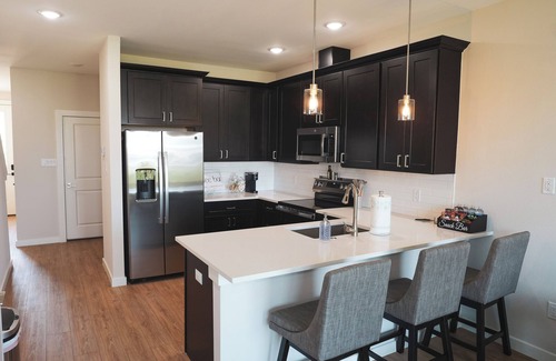 Stephenville House | Ebony and Ivory, Stephenville’s newest townhome