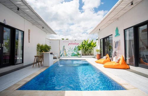 Padonan Villa | Eccentric 3 BR Villa LUNA with Private Pool near Atlas, Finns, Berawa Beach