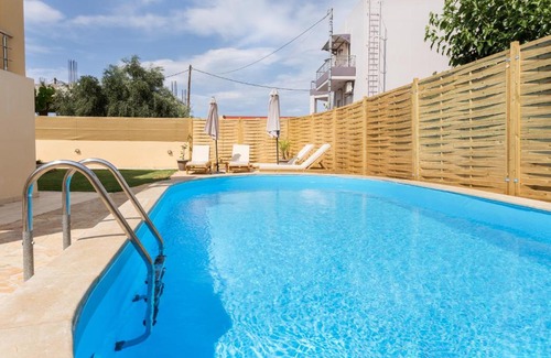 Kounoupidiana Villa | Ecosy Villa with pool near sandy beaches