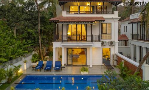Saunta Vaddo Villa | EKOSTAY Luxe - Jade Villa I Infinity Pool I Paddy Field Views