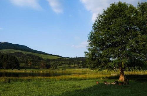 Karkloof Nature Reserve Other | eKuthuleni - Wooden Cabin over the lake
