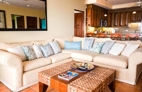 Playa Flamingo Condo | Elegant 3BR Beachfront Condo with Spacious Interior, Ocean-View Terrace & Direct Access to Playa Flamingo