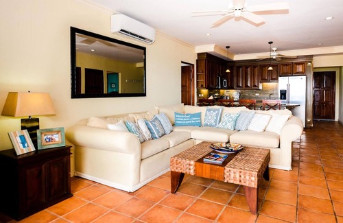 Playa Flamingo Condo | Elegant 3BR Beachfront Condo with Spacious Interior, Ocean-View Terrace & Direct Access to Playa Flamingo