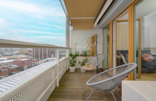 Krzyki Apartment | Elegant Apartment with Balcony Krakowska Wrocław by Renters Prestige