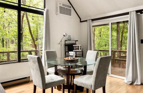 The Woods House | Enchanting A-Frame Cabin Retreat near Berkeley Springs and Mountain Views in West Virginia